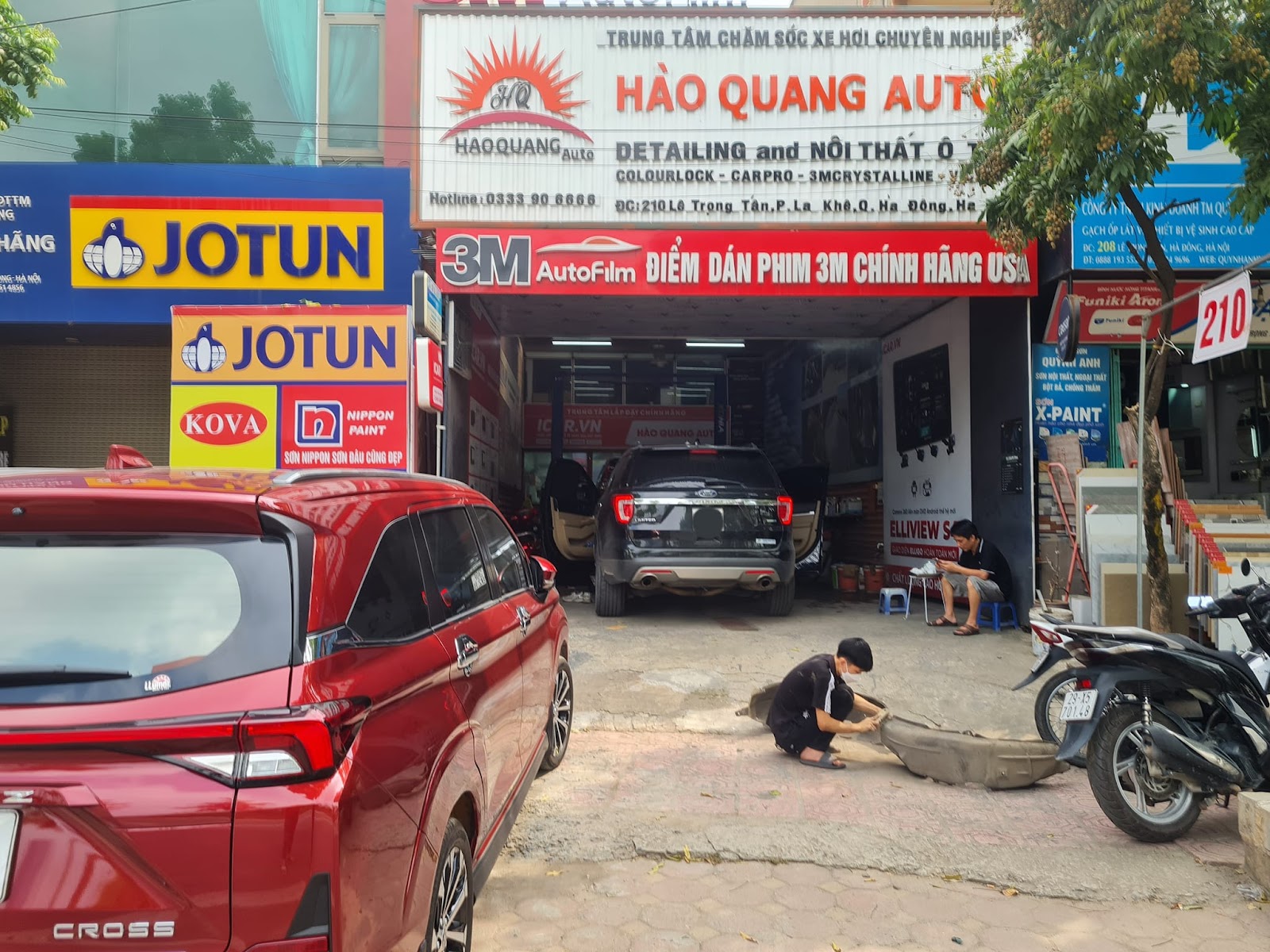 Hào Quang Auto - địa chỉ cách âm chống ồn cho xe Mazda Cx5 tại Hà Nội
