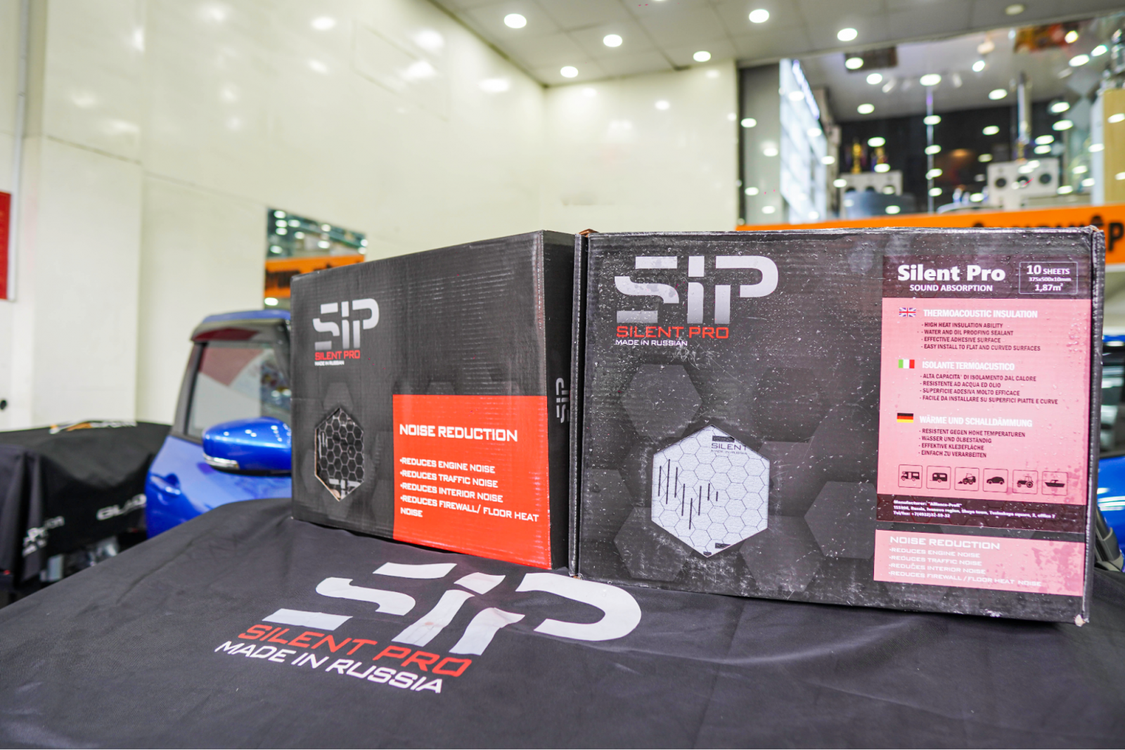 Vật liệu cách âm chống ồn SIP chất lượng cho xe Mazda CX8 chính hãng tại Hà Nội